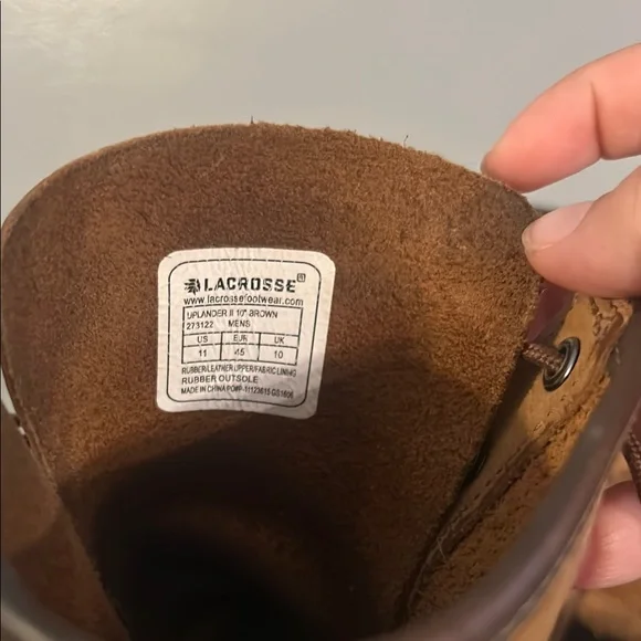 LaCrosse Men's Brown and Black Duck Boots - Picture 3 of 4